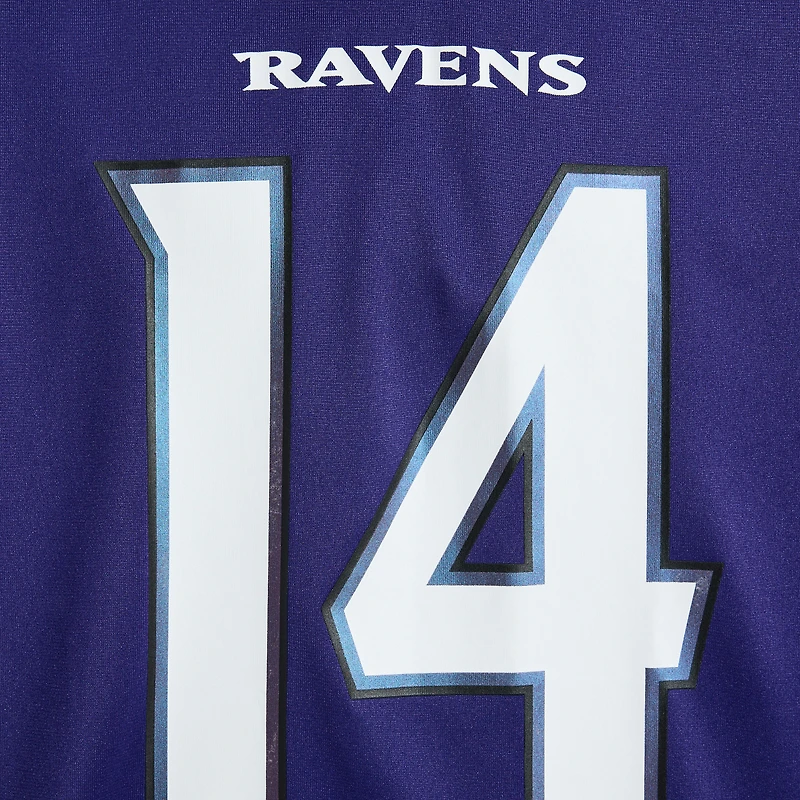 Men's Nike Kyle Hamilton Purple Baltimore Ravens Team Game Jersey