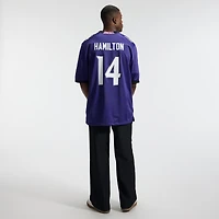 Men's Nike Kyle Hamilton Purple Baltimore Ravens Team Game Jersey