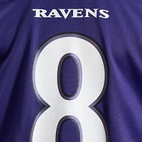 Men's Nike Lamar Jackson Purple Baltimore Ravens Team Game Jersey