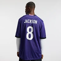 Men's Nike Lamar Jackson Purple Baltimore Ravens Team Game Jersey
