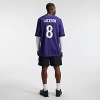 Men's Nike Lamar Jackson Purple Baltimore Ravens Team Game Jersey