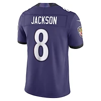 Maillot Nike Lamar Jackson blanc Baltimore Ravens Vapor F.U.S.E. cousu en édition limitée pour homme