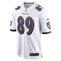 Maillot de match Nike Mark Andrews pour hommes, blanc, Baltimore Ravens