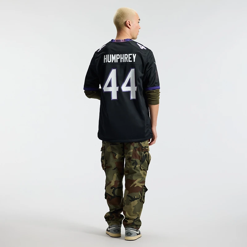 Men's Nike Marlon Humphrey Black Baltimore Ravens Alternate Game Jersey