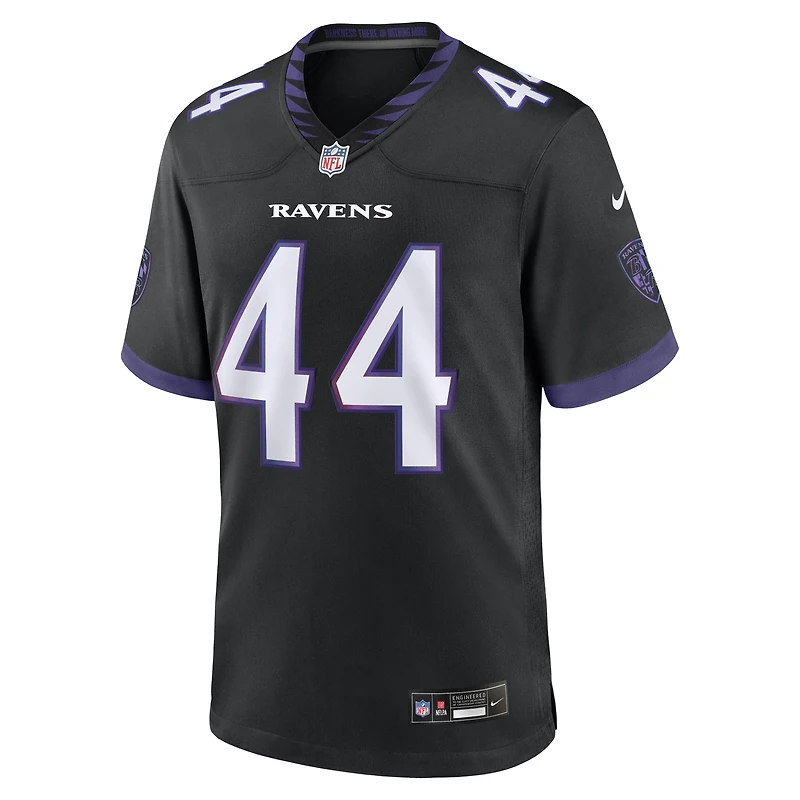 Men's Nike Marlon Humphrey Black Baltimore Ravens Alternate Game Jersey