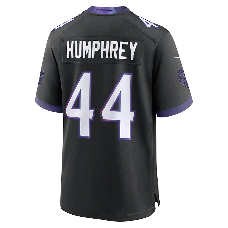 Men's Nike Marlon Humphrey Black Baltimore Ravens Alternate Game Jersey
