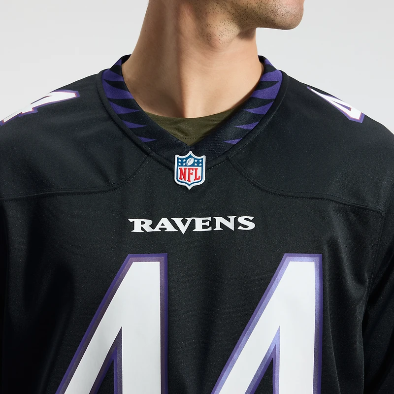 Maillot alternatif noir Nike Marlon Humphrey des Ravens de Baltimore pour homme