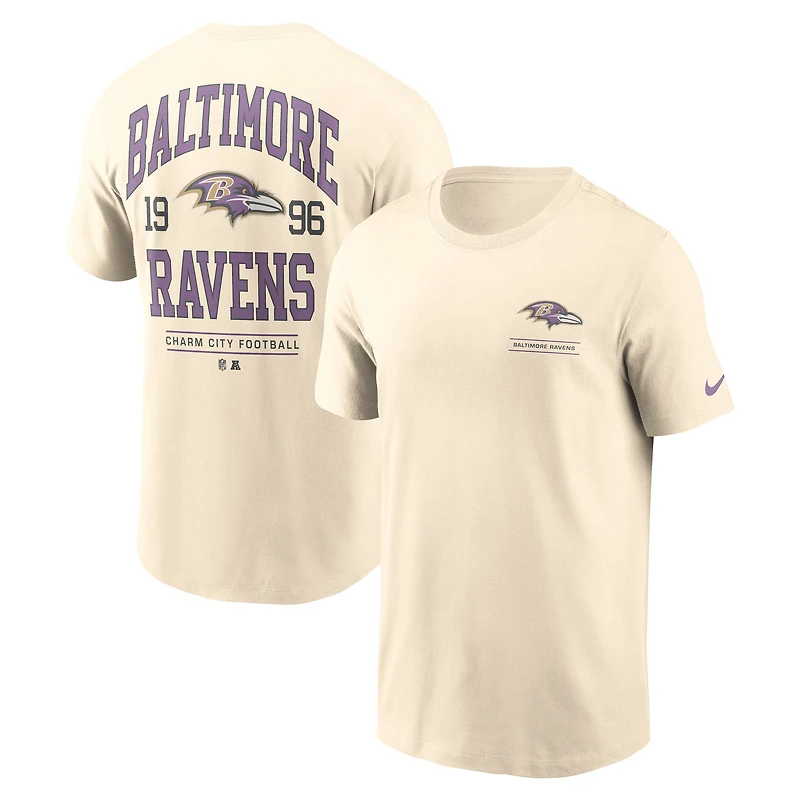 Men's Nike Natural Baltimore Ravens Freestyle Essential T-Shirt