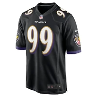 Men's Nike Odafe Oweh Black Baltimore Ravens Alternate Game Jersey