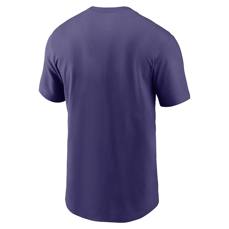 Men's Nike Purple Baltimore Ravens Essential Local Phrase T-Shirt