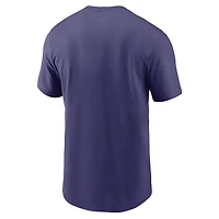 Men's Nike  Purple Baltimore Ravens Essential T-Shirt