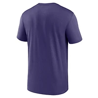 T-shirt Nike violet pour homme, Legend Icon Performance des Baltimore Ravens