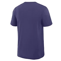 T-shirt Nike violet Baltimore Ravens Primetime Slub Dri-FIT pour homme
