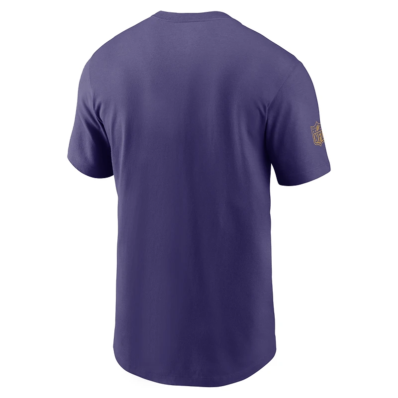 Men's Nike Purple Baltimore Ravens Sideline Dri-FIT T-Shirt