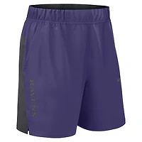 Men's Nike Purple Baltimore Ravens Woven Victory Dri-FIT Shorts