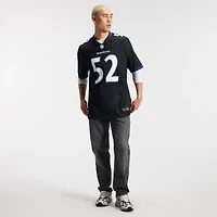 Men's Nike Ray Lewis Black Baltimore Ravens Alternate Retired Player Game Jersey