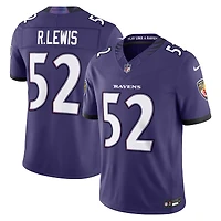 Men's Nike Ray Lewis Purple Baltimore Ravens Vapor F.U.S.E. Stitched Retired Limited Jersey