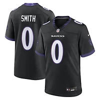 Men's Nike Roquan Smith Purple Baltimore Ravens Alternate Game Jersey