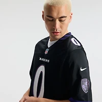 Men's Nike Roquan Smith Purple Baltimore Ravens Alternate Game Jersey