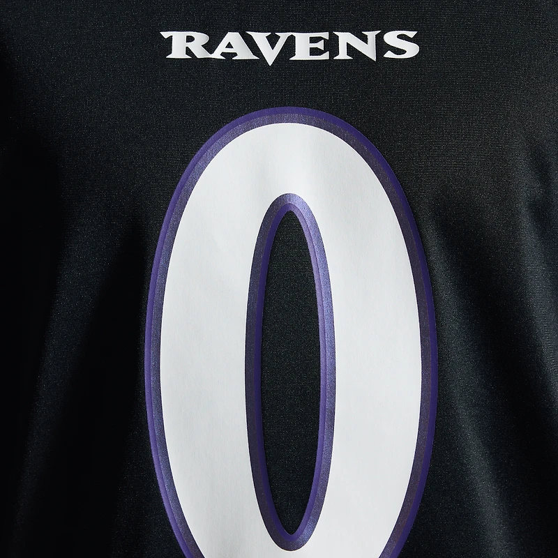 Men's Nike Roquan Smith Purple Baltimore Ravens Alternate Game Jersey
