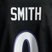 Maillot alternatif violet Nike Roquan Smith des Ravens de Baltimore pour homme