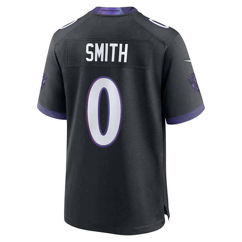 Maillot alternatif violet Nike Roquan Smith des Ravens de Baltimore pour homme