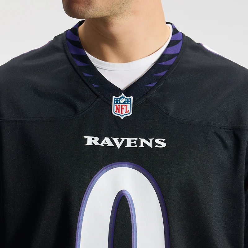 Men's Nike Roquan Smith Purple Baltimore Ravens Alternate Game Jersey