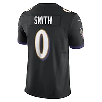Maillot Nike Roquan Smith noir pour homme des Baltimore Ravens Alternate Vapor F.U.S.E. Limited