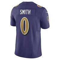 Men's Nike Roquan Smith Purple Baltimore Ravens Alternate 2 Vapor F.U.S.E. Limited Jersey