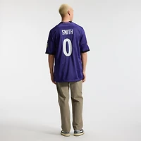 Men's Nike Roquan Smith Purple Baltimore Ravens Team Game Jersey