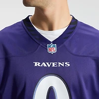 Men's Nike Roquan Smith Purple Baltimore Ravens Team Game Jersey