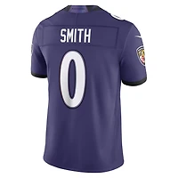 Maillot Nike Roquan Smith violet Baltimore Ravens Vapor F.U.S.E. édition limitée cousue pour homme