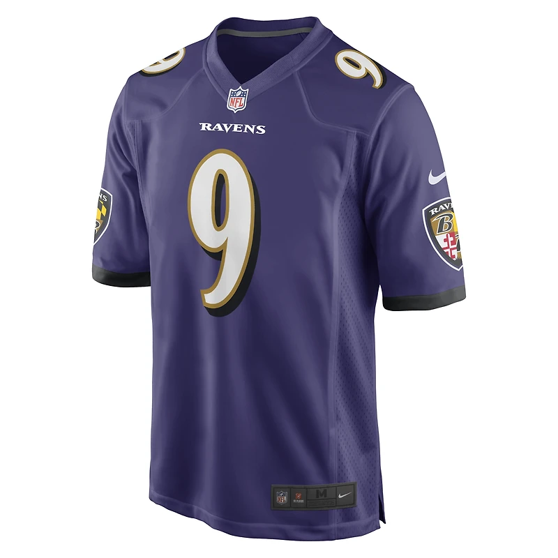 Maillot de joueur retraité Nike Steve McNair pour homme des Ravens Baltimore violet