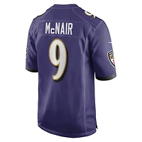 Maillot de joueur retraité Nike Steve McNair pour homme des Ravens Baltimore violet