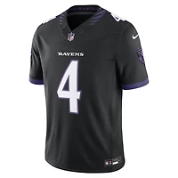 Maillot Nike Zay Flowers blanc Baltimore Ravens Vapor F.U.S.E. édition limitée cousue pour homme