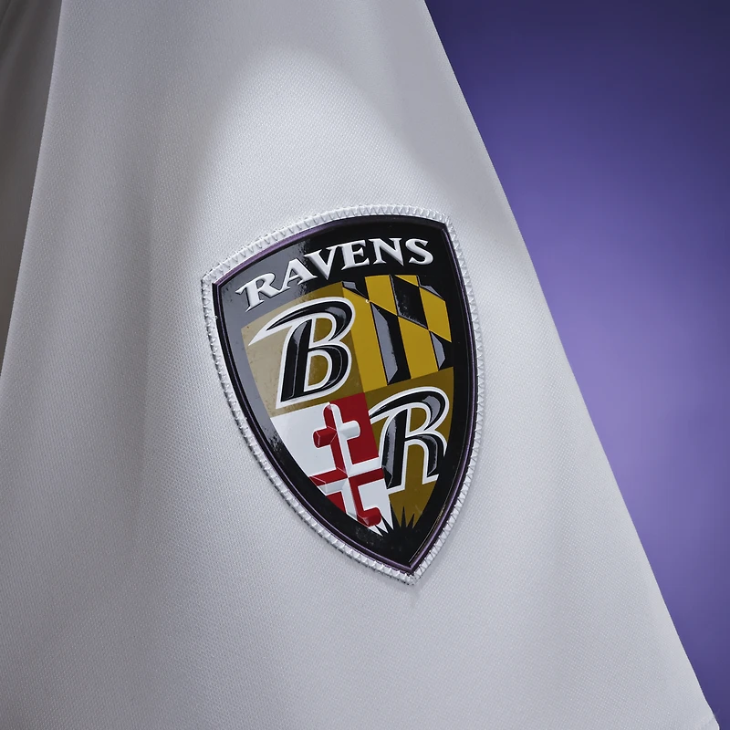 Men's Nike Zay Flowers White Baltimore Ravens Vapor F.U.S.E. Sewn Down Limited Jersey