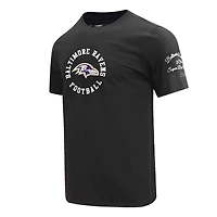 T-shirt hybride Pro Standard Baltimore Ravens noir pour homme