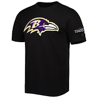 T-shirt noir Pro Standard Baltimore Ravens Mash Up pour homme