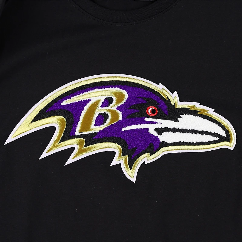 T-shirt noir Pro Standard Baltimore Ravens Mash Up pour homme