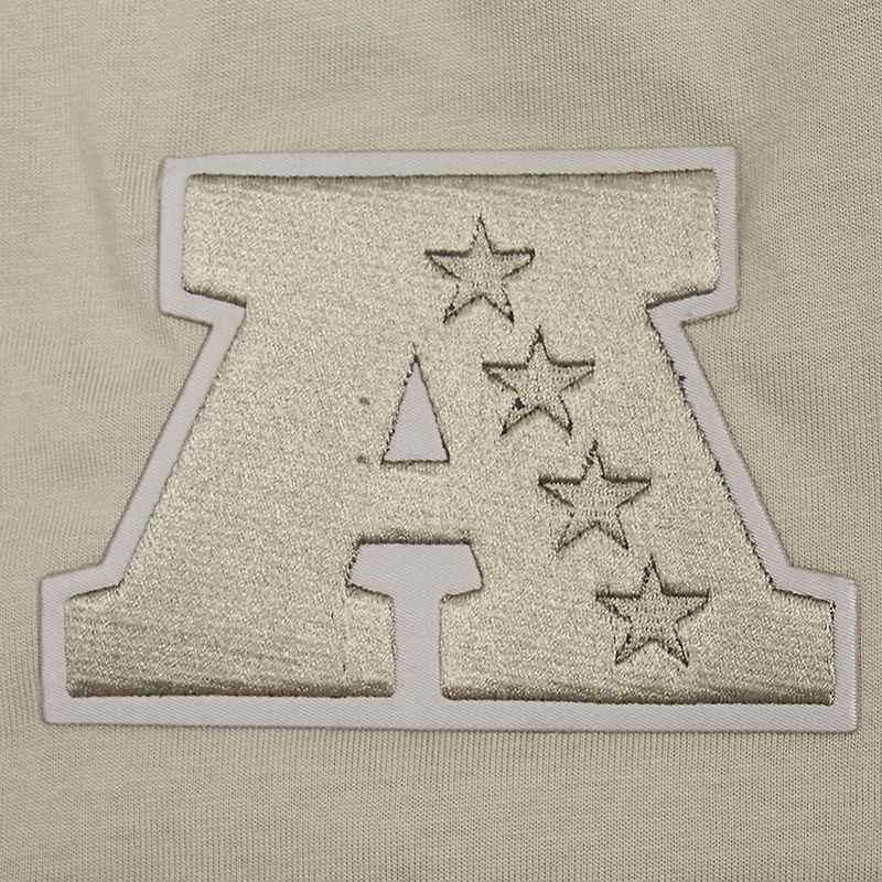 Sweat à capuche manches courtes pour homme Pro Standard Tan Baltimore Ravens Neutrals Capsule
