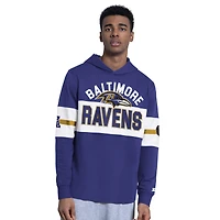 Sweat à capuche Starter violet pour homme, maillot de fullback des Ravens Baltimore