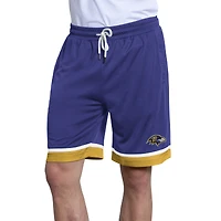 Men's Starter  Purple Baltimore Ravens Power Play Mesh Shorts