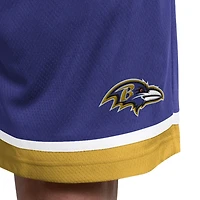 Men's Starter  Purple Baltimore Ravens Power Play Mesh Shorts