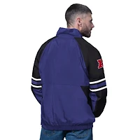 Men's Starter Purple Baltimore Ravens Prospect Half-Zip Pullover