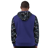 Men's Starter Purple Baltimore Ravens Thursday Night Gridiron Full-Zip Hoodie