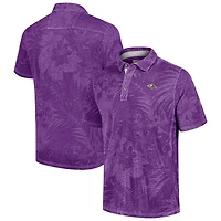 Polo Tommy Bahama violet pour homme Baltimore Ravens Sport Santiago Paradise