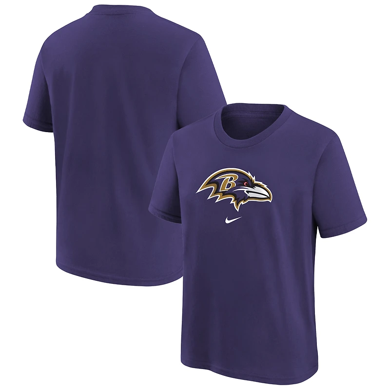 T-shirt préscolaire Nike violet Baltimore Ravens Team Wordmark