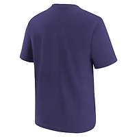 T-shirt préscolaire Nike violet Baltimore Ravens Team Wordmark