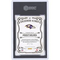 Priest Holmes Baltimore Ravens Autographed 2010 Panini Threads Gridiron Kings #12 #7/10 SGC Authenticated 9.5/10 Card