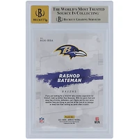 Rashod Bateman Baltimore Ravens Autographed 2021 Panini Donruss Gridiron Kings #RGK-RBA Beckett Fanatics Witnessed Authenticated /10 Rookie Card